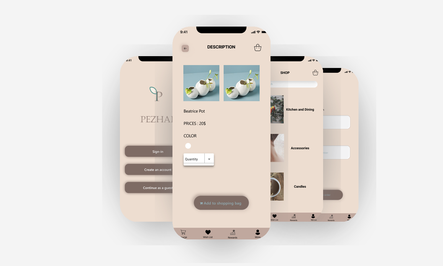 PEZHAL App Showcase Mockup