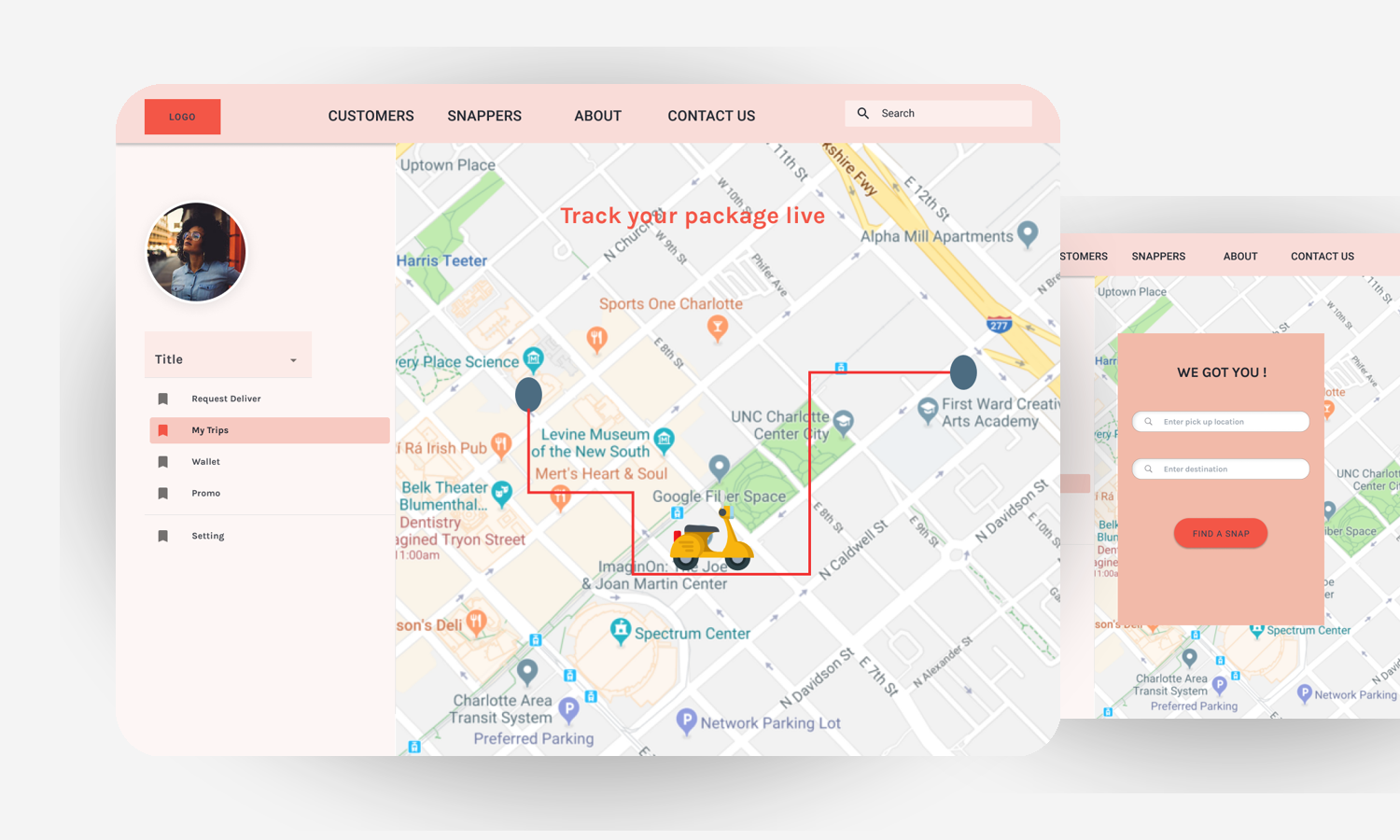SNAPBOX App Showcase Mockup